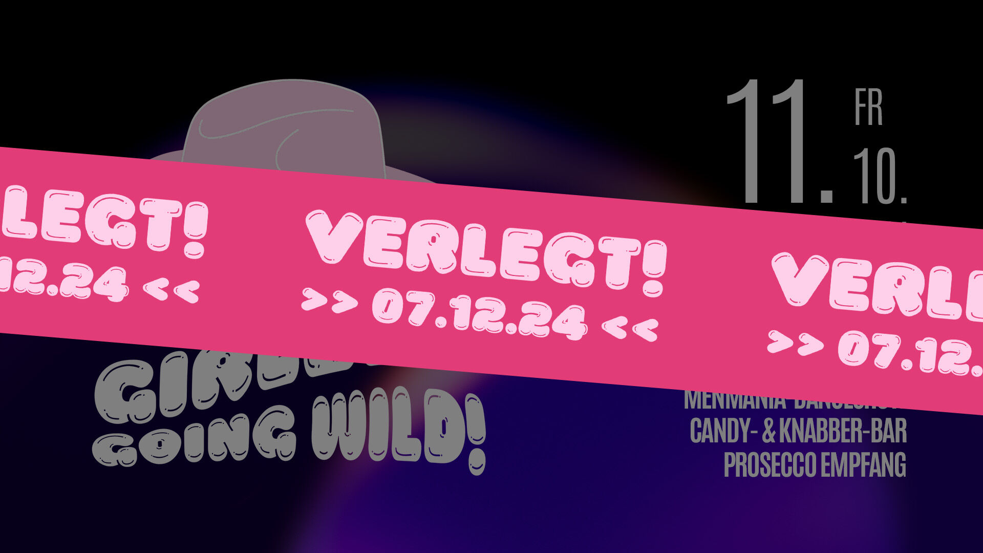 Girlzzz going wild - VERLEGT! AUF DEN 07.12.24